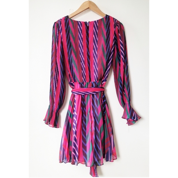 TALULAH Sugar and Spice Pleated Mini Dress - Picture 7 of 16